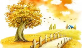 秋天的图画朗读视频,朗读视频中的金黄诗篇